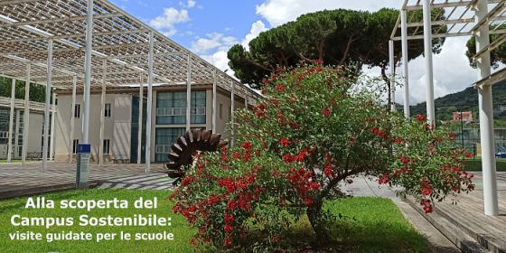 Alla scoperta del campus sostenibile: visite guidate per le scuole