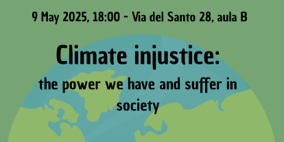 Climate injustice: the power we have and suffer in society