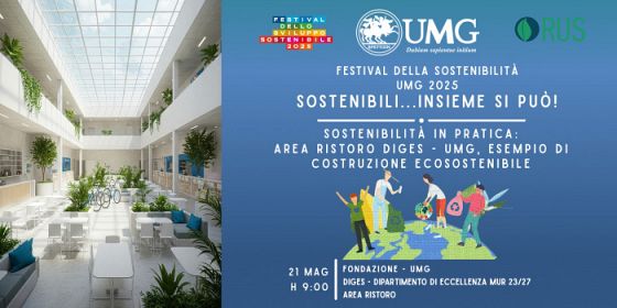 Sostenibilità in pratica: area ristoro Diges-Umg, esempio di costruzione ecosostenibile