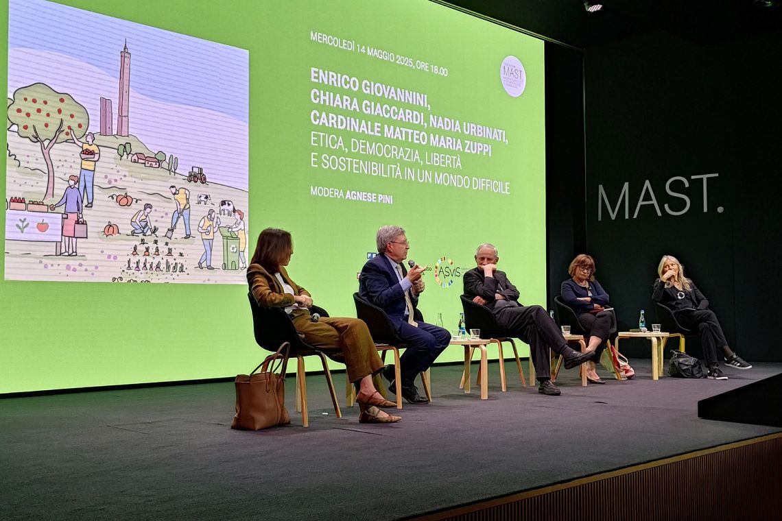 Etica, democrazia, sostenibilità: dialogo tra Giaccardi, Giovannini, Urbinati e Zuppi
